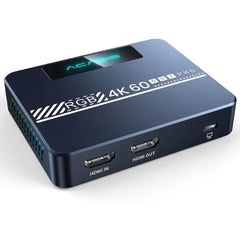ACASIS 4K60fps Video Capture Card with VRR Support for Streaming & Gaming, Compatible with Xbox Series X/S, PS5, PS4/Pro, PC & Mac