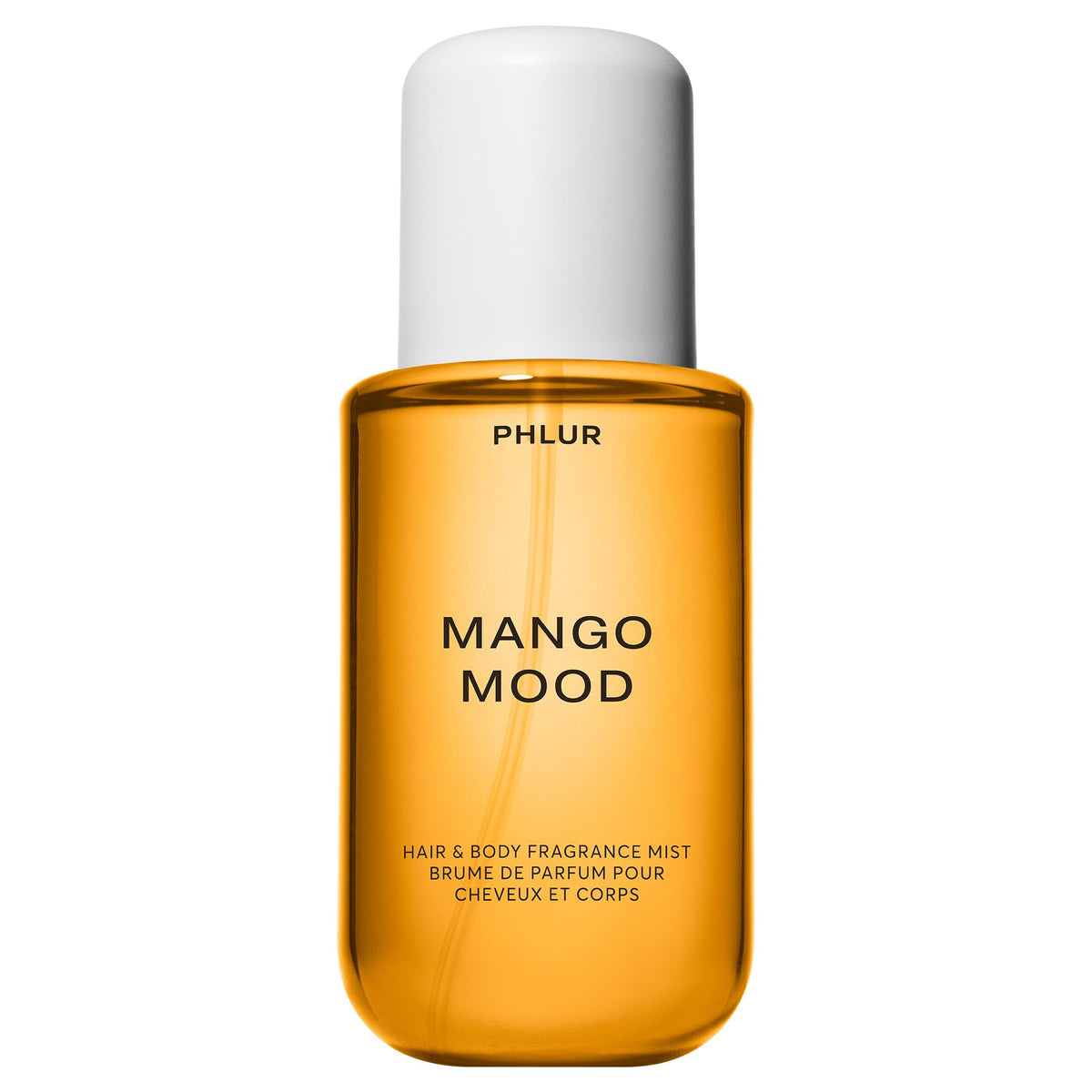 PHLUR Mango Mood Body Mist - Hair & Body Mist for Women & Men Fragrance - Mango, Jasmine, Patchouli & Vanilla Body Spray (8 Fl Oz)