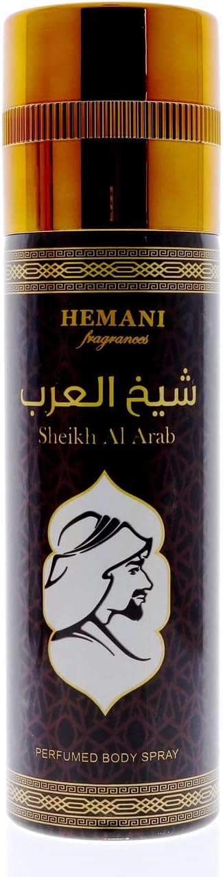 HEMANI Shiekh al Arab Deodorant Spray 200mL (7 OZ) for Men