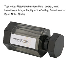 Long Lasting Male Woody Fragrance, Men's Spray Perfume Light Fragrance Spray Glass Bottle Perfume for Male 50ml