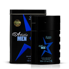 Creation Lamis Deluxe Artistic Men Eau de Toilette Perfum for Men, Oriental Fougere Long Lasting Masculine Fragrance, Body Perfume for Men - 100ml