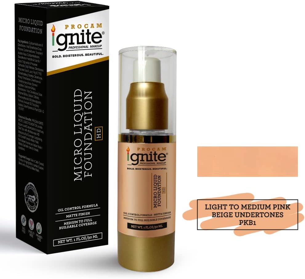 Micro Liquid Foundation HD - PKB1