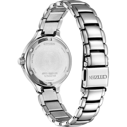 Citizen Women's Analogue Eco-Drive Watch with a Titanium Strap
