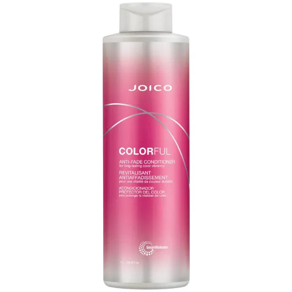 Colorful Anti-Fade Conditioner | For Color-Treated Hair | Preserve Hair Color & Vibrancy | Boost Shine & Reduce Breakage | Sulfate Free | With Camellia Oil & Pomegranate Extract | 33.8 Fl Oz