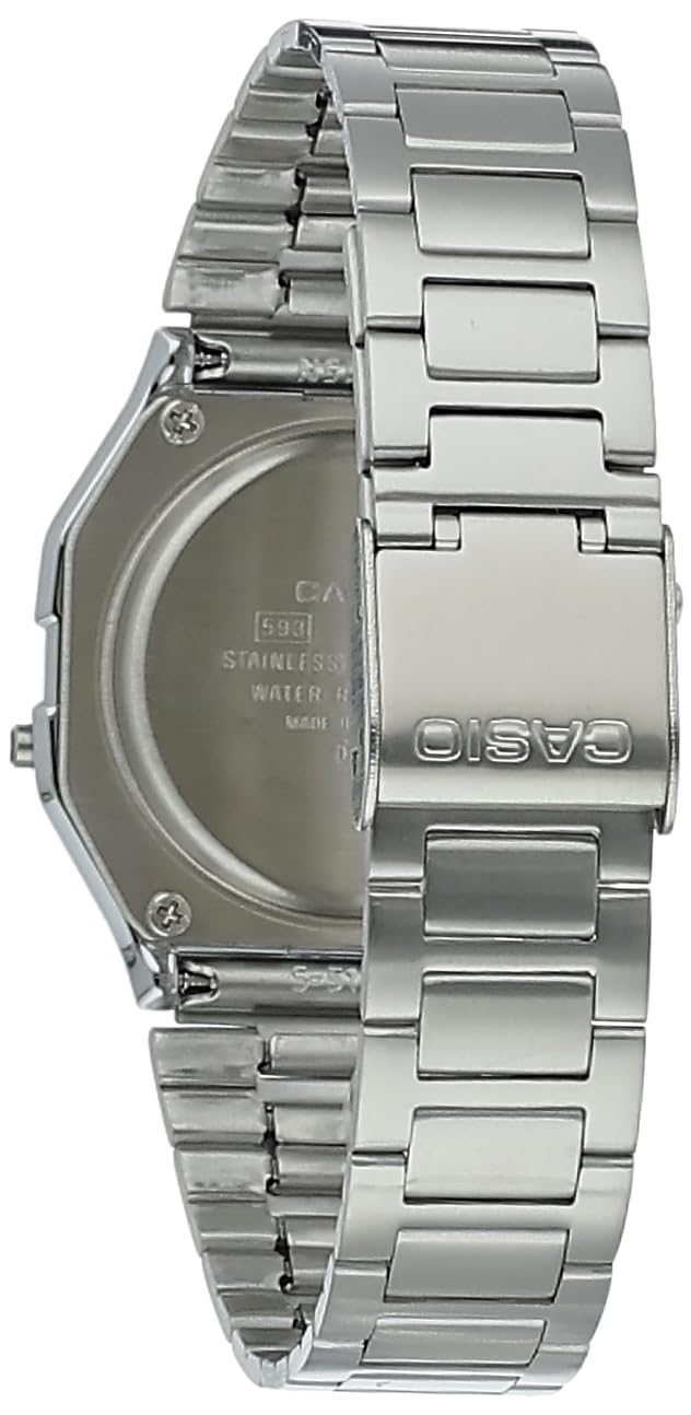 Casio Unisex-Adult Quartz Watch Silver