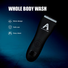 Advantron Waterproof Cordless Trimmer & Shaver for Men | Beard, Hair Trimmer & Clipper, Body Hair Removal, Private Area Grooming, Electric Shaver, & Best Grooming Kit for Men