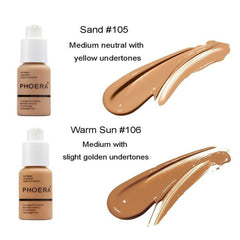 Full Coverage Foundation - Flawless, Matte, Long-Lasting, Moisturizing (30ml)