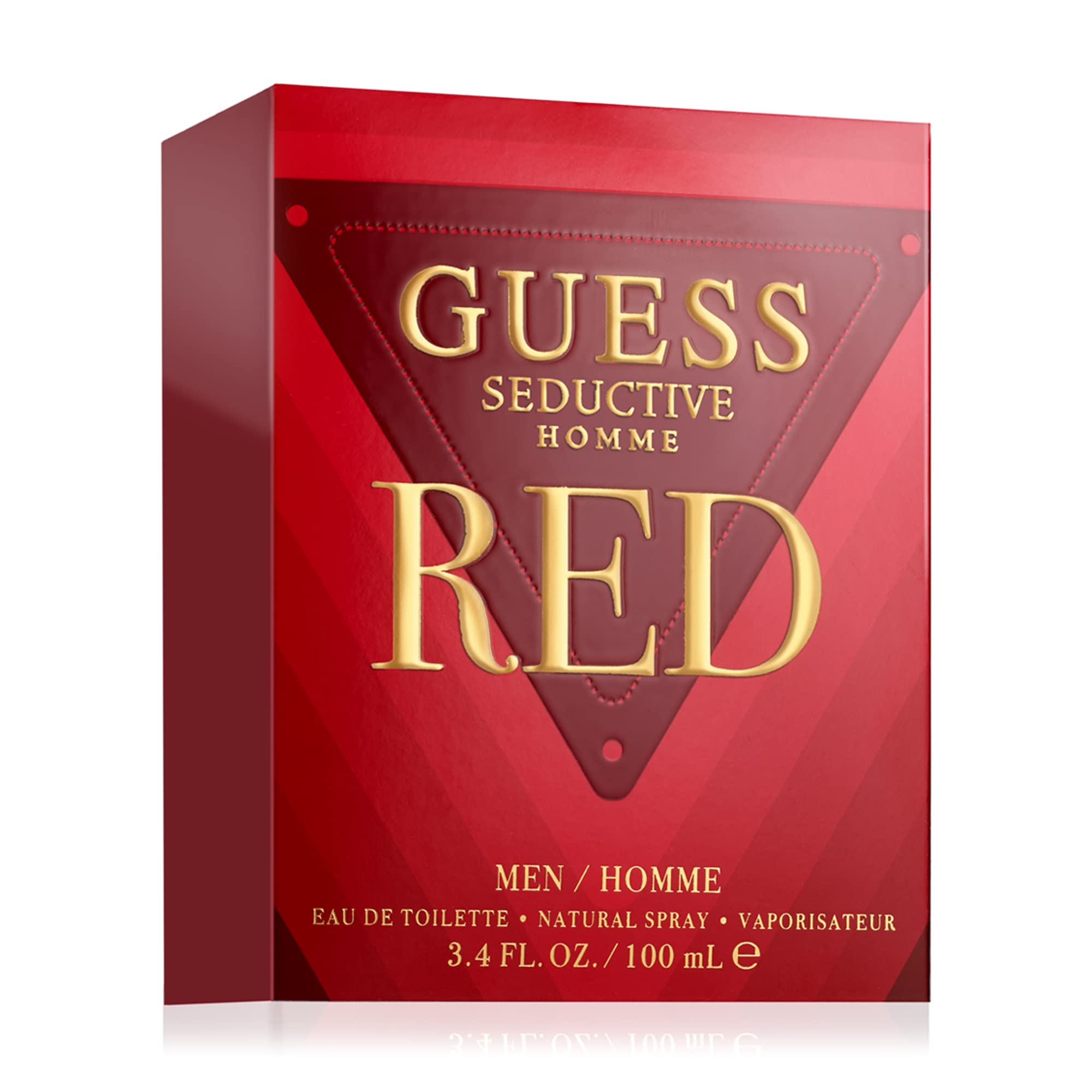 GUESS Seductive Red Men/Homme Eau de Toilette Cologne Spray For Men, 3.4 Fl. Oz.