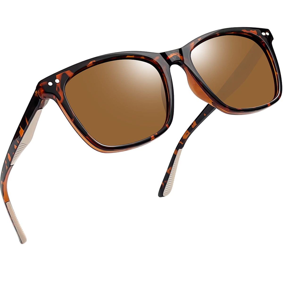 Joopin Polarized Sunglasses for Women UV Protection Classic Square Vintage Shades of Men Driving Fishing Traveling Lightweight Glasses