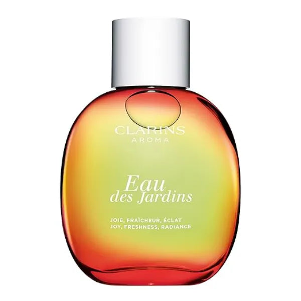 Clarins Eau des Jardins Fragrance Hydrates, Soothes and Perfumes Skin Gentle and Non Photosensitizing Formula All Skin Types 3.3 Fluid Ounces