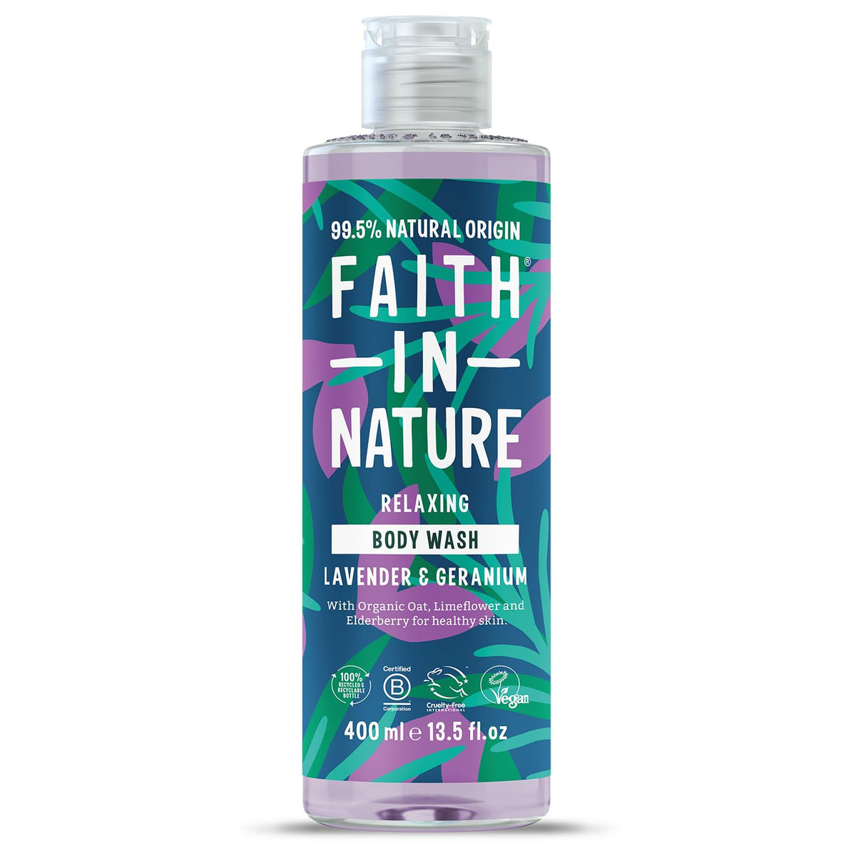 Faith In Nature Lavender & Geranium Body Wash, 400 Ml