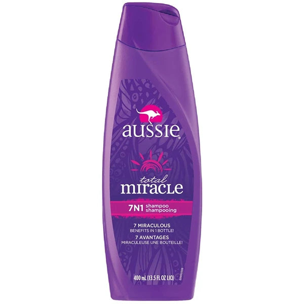 Aussie Shampoo 7-N-1 Total Miracle 12.1 Ounce (358ml) (6 Pack)