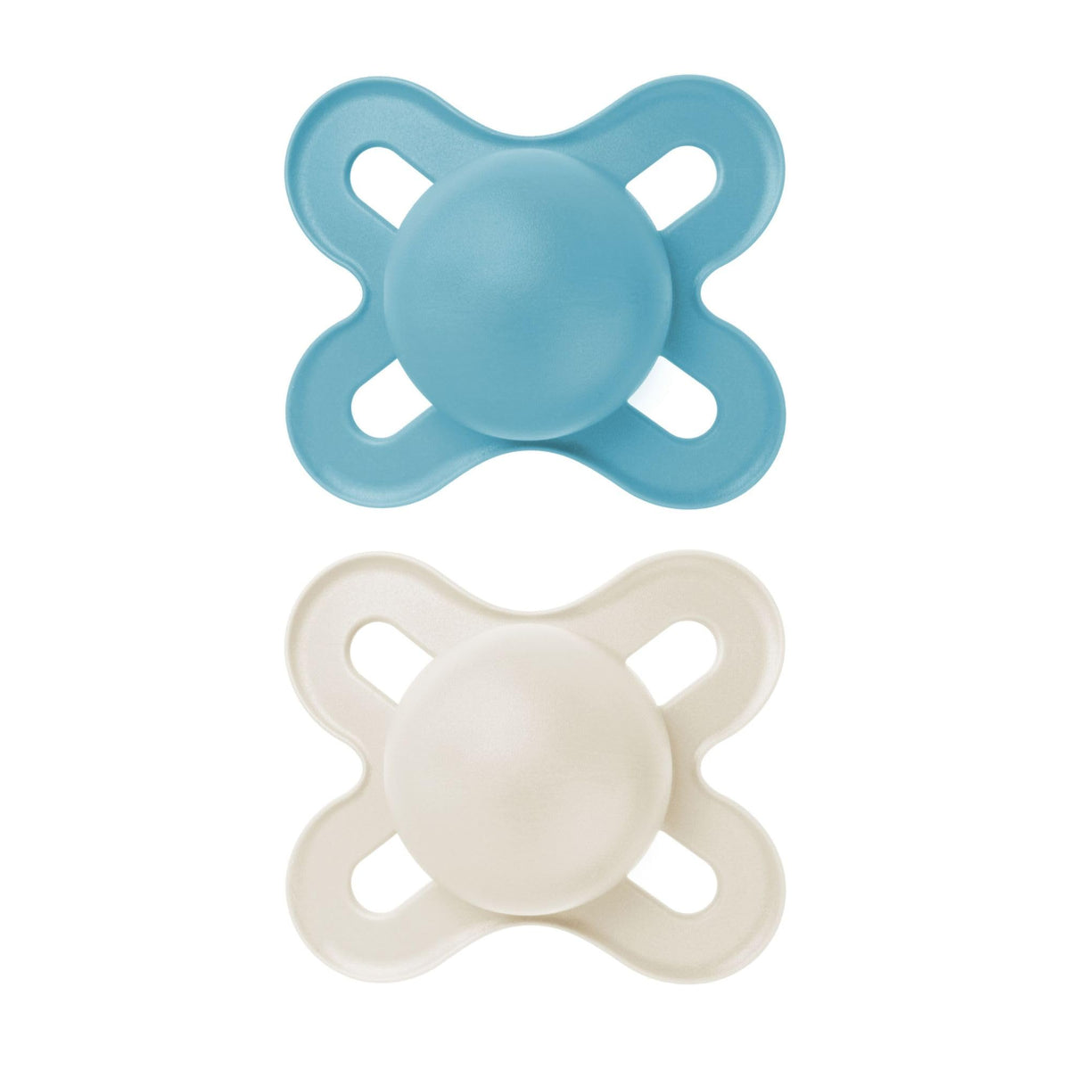 MAM Start Matte Newborn Pacifiers (2 Pack, 1 Sterilizing Pacifier Case), Newborn Baby Boy Pacifiers, Best Pacifier for Breastfed Babies, Self Sterilizing Baby Pacifier Case