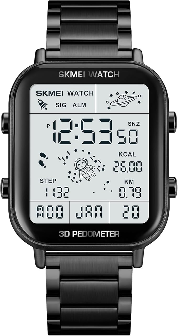 SKMEI Digital Watch Men's Ultra-thin Digital Sports Watch Waterproof-1888