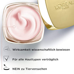 L’Oréal Paris Daily Skin Care, Age Perfect Golden Age, Anti-Ageing Face Care, Firming and Shine, for Mature and Pale Skin, with Peony Extract, 50 ml