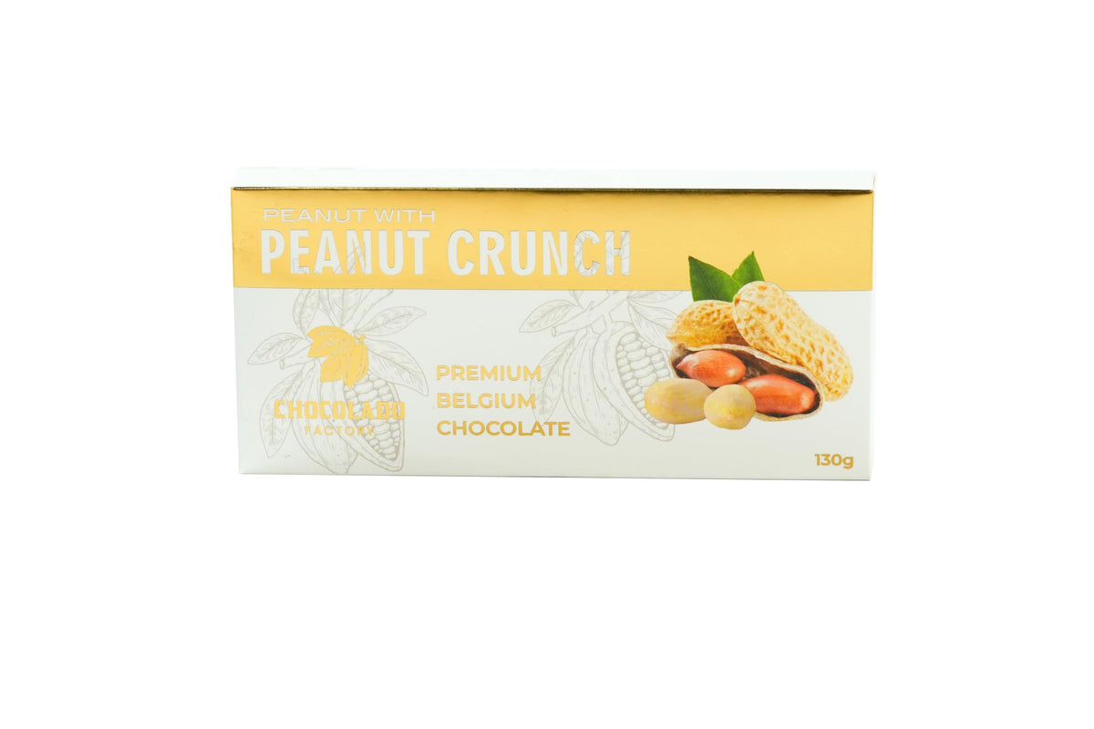 Chocolado Premium Belgian Chocolate Filled with Peanut Cream - 130g