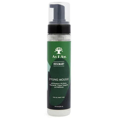 As I Am Rosemary Styling Mousse 8 Fl Oz  with Biotin & Saw Palmetto