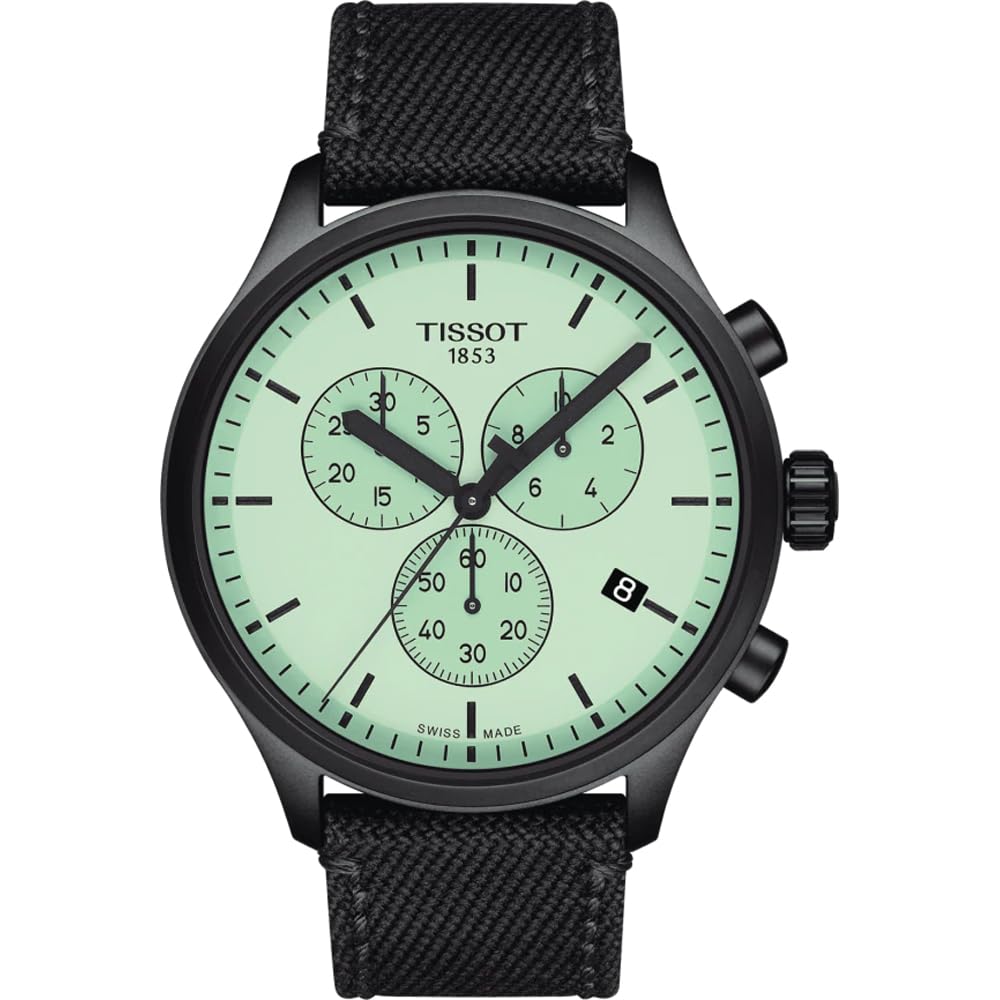 Tissot mens Chrono XL Stainless Steel Sport Watch Black T1166173709100