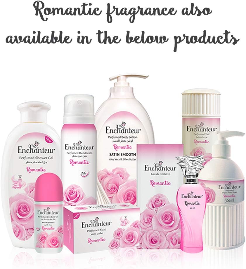 Enchanteur Perfumed Deodorant with 24hr odour protection, 150mlx2, (Charming & Gorgeous)