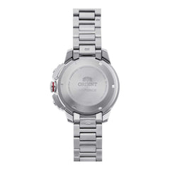 Orient RA-AC0N02Y10B Sport Automatic Stainless Steel Watch for Men, Orange/Silver