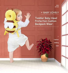 Colourful Shopping Baby Anti Falling Pillow Head Protector Cushion Backpack,Toddler Baby Walking Head Protection Safety Pads, Adjustable Infant Cushion Backpack for Baby Walkers, Age 5-26 Month