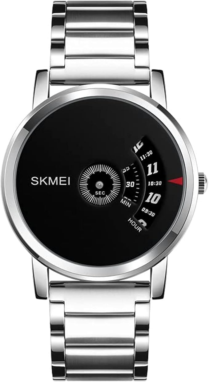 SKMEI Quartz Watch For l Business Stainless Steel Waterproof