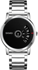 SKMEI Quartz Watch For l Business Stainless Steel Waterproof