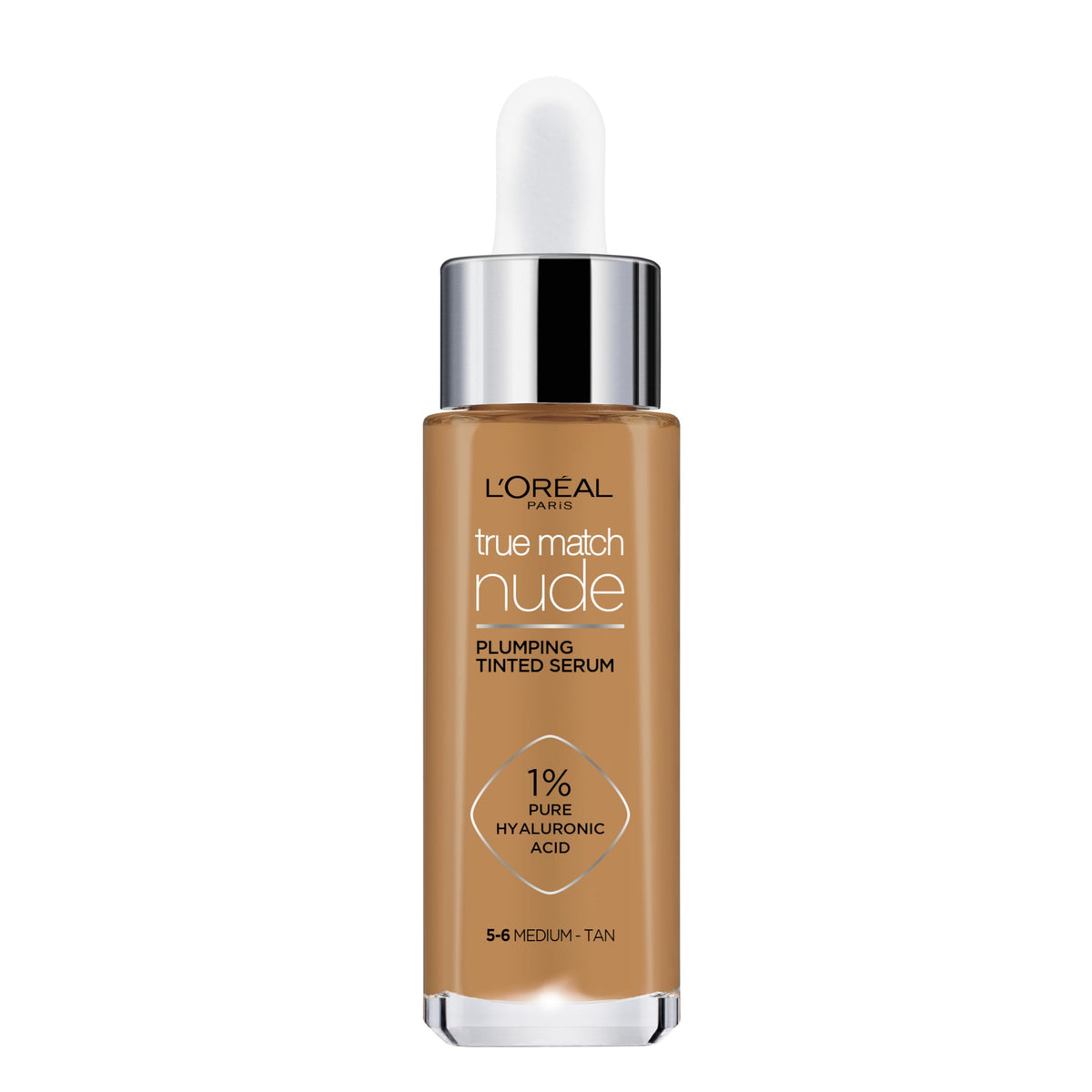 L'Oréal Paris True Match Nude Serum, Dark Beige, Shade 5-6, Medium Dark Beige