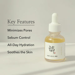 Beauty of Joseon Glow Serum Propolis and Niacinamide Hydrating Facial Soothing Moisturizer for Irritated Uneven Skin Tone, Korean Skin Care, 60ml, 2 Fl.Oz