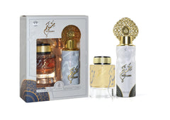 MY PERFUMES MUTAYYEM from ARABIYAT 2 Pieces Perfume Gift Set for Unisex, 100 ml Eau De Parfum and 200 ml Perfume Spray