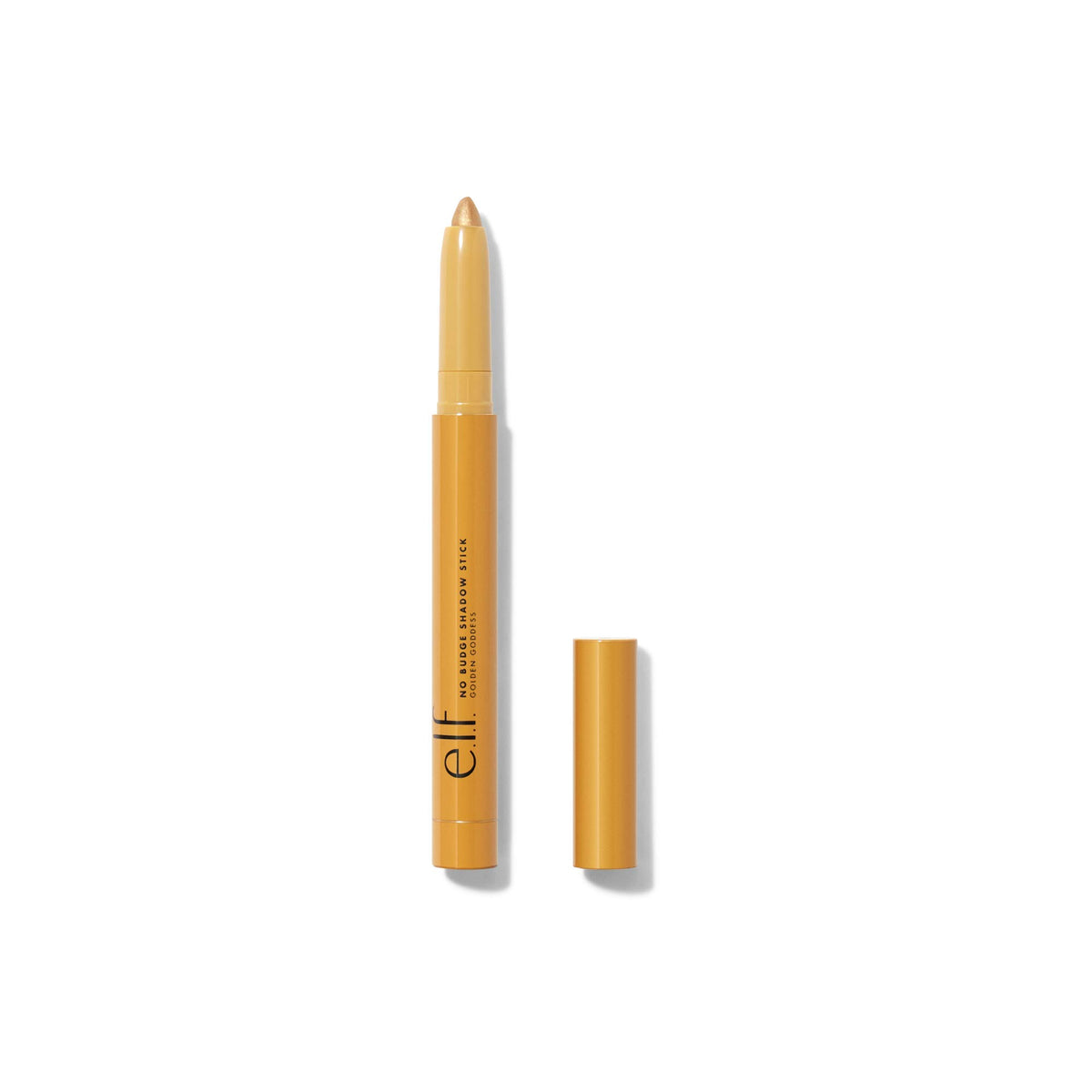 e.l.f. Cosmetics No Budge Shadow Stick, Smudge-Proof Metallic Finish Eyeshadow, Longwear & Crease-Resistant, Golden Goddess, 0.056 Oz (1.6g)