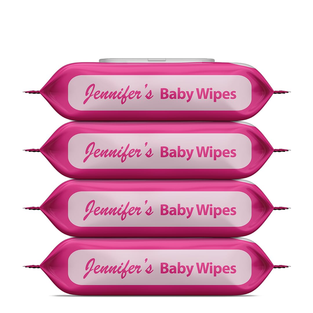 Jennifer's Baby Wipes 80s Pack of 4 - 320 ,