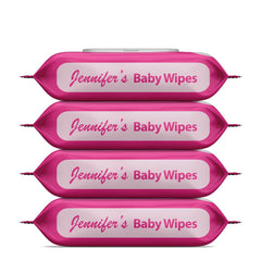 Jennifer's Baby Wipes 80s Pack of 4 - 320 ,