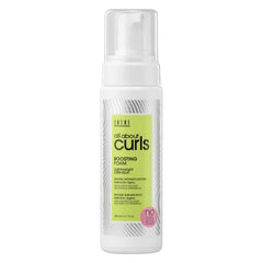 ALL ABOUT CURLS Boosting Foam | For Curly Hair | Lightweight Definition Hold | Volumizing Extra Fullness & Body | Vegan & Cruelty Free | Sulfate & Paraben Free, 6.7 Fl Oz