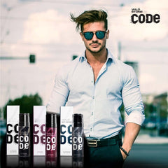 Wild Stone Code Chrome, Iridium & Platinum No Gas Body Perfume Combo for Men, Pack of 3 (120 ml each)