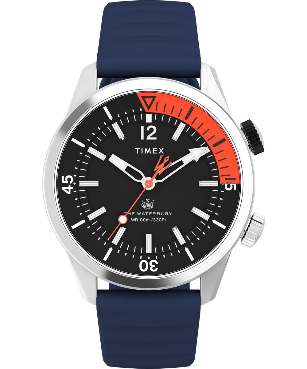 Timex Men's Waterbury Dive 41mm Watch - Blue/Black
