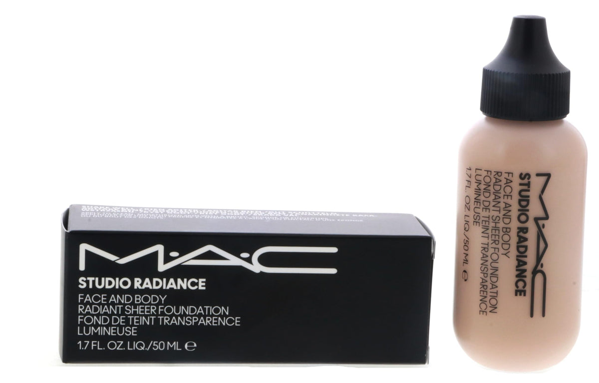 M.A.C. STUDIO RADIANCE FACE AND BODY RADIANT SHEER FOUNDATION C2