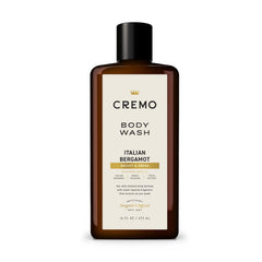 Cremo Body Wash Men, A Woodsy Scent with Notes of Lemon Peel, Cypress and Cedar, 16 Fl Oz