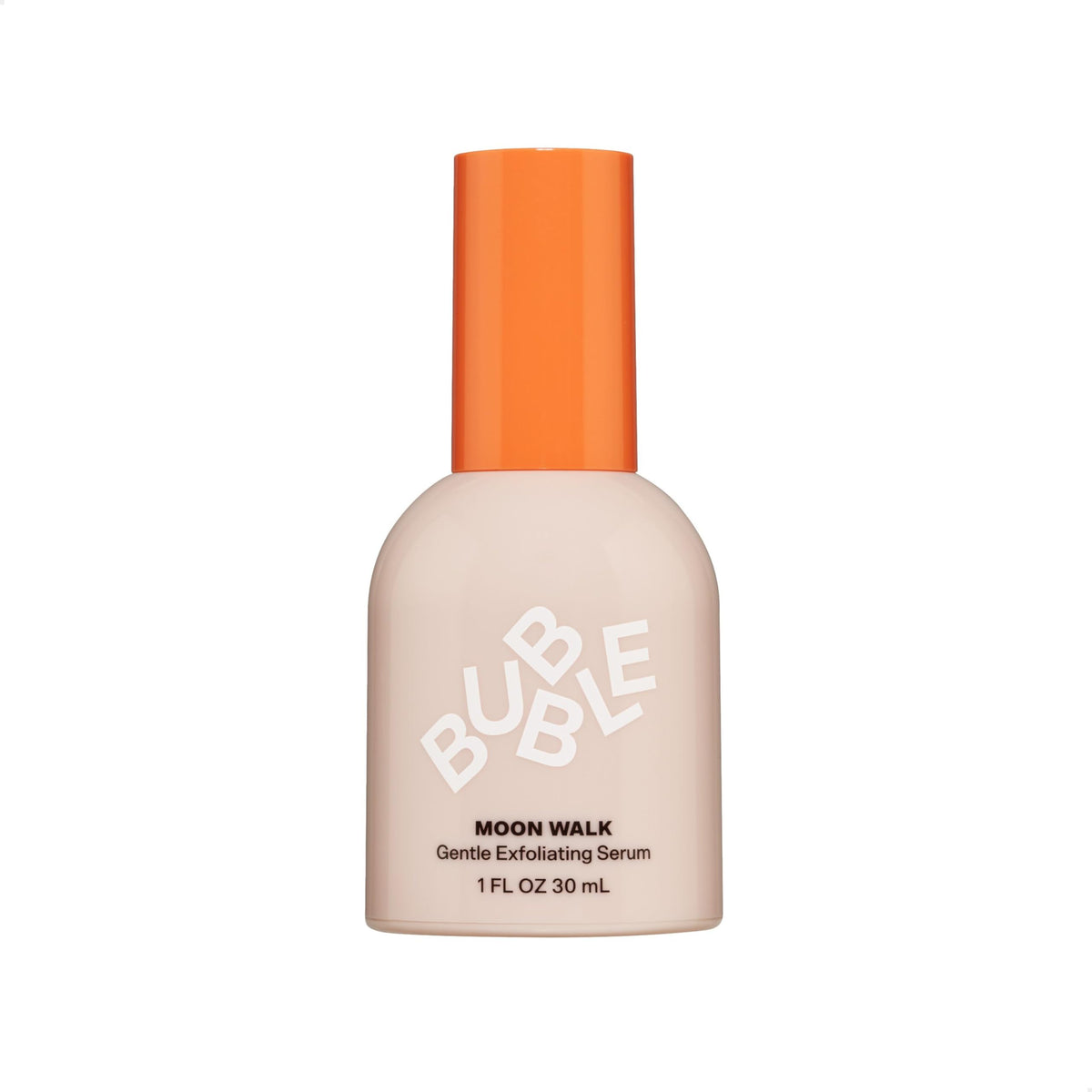 Bubble Skin Care Moonwalk Exfoliating Facial Serum - Gentle Facial Scrub & Pore Minimizer - Helps Even Skin Tone & Reveal Glowing Skin - Suitable for All Skin Types (30ml)