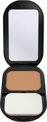 Max Factor Facefinity Compact Foundation, Compact Powder, Refillable Foundation, Vegan Formula, Buildable Full Coverage Foundation & Matte Finish, Up to 24hr Wear, SPF20, 006, Golden, 10g (0.4oz)