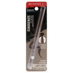 Rimmel Exaggerate Waterproof Eyeliner - 5.6g, 212 Rich Brown
