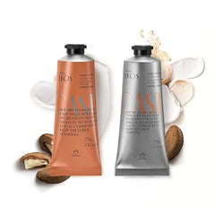 Natura Castanha Hand & Foot Cream Bundle Duo Nourishing Set with Brazil Nut Oil Deep Hydration for Dry Skin, Soothes & Softens,Skincare 2 x 2.6 oz