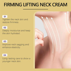 AH-8 Firming Neck Cream for Crepey Skin Body Care Comfort, Contains Hexapeptide, Moisturizing, Tightening Lotions Cosmetic Skin Care Repair, Moisturizing & Smoothing (1PC)