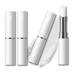 Grospe 3 Pcs Lip Primer, Colorless & Odorless, Non-Sticky & Lightweight, Hydrating Lip Primer Perfect for Pre-Makeup Prep & Daily Lip Care