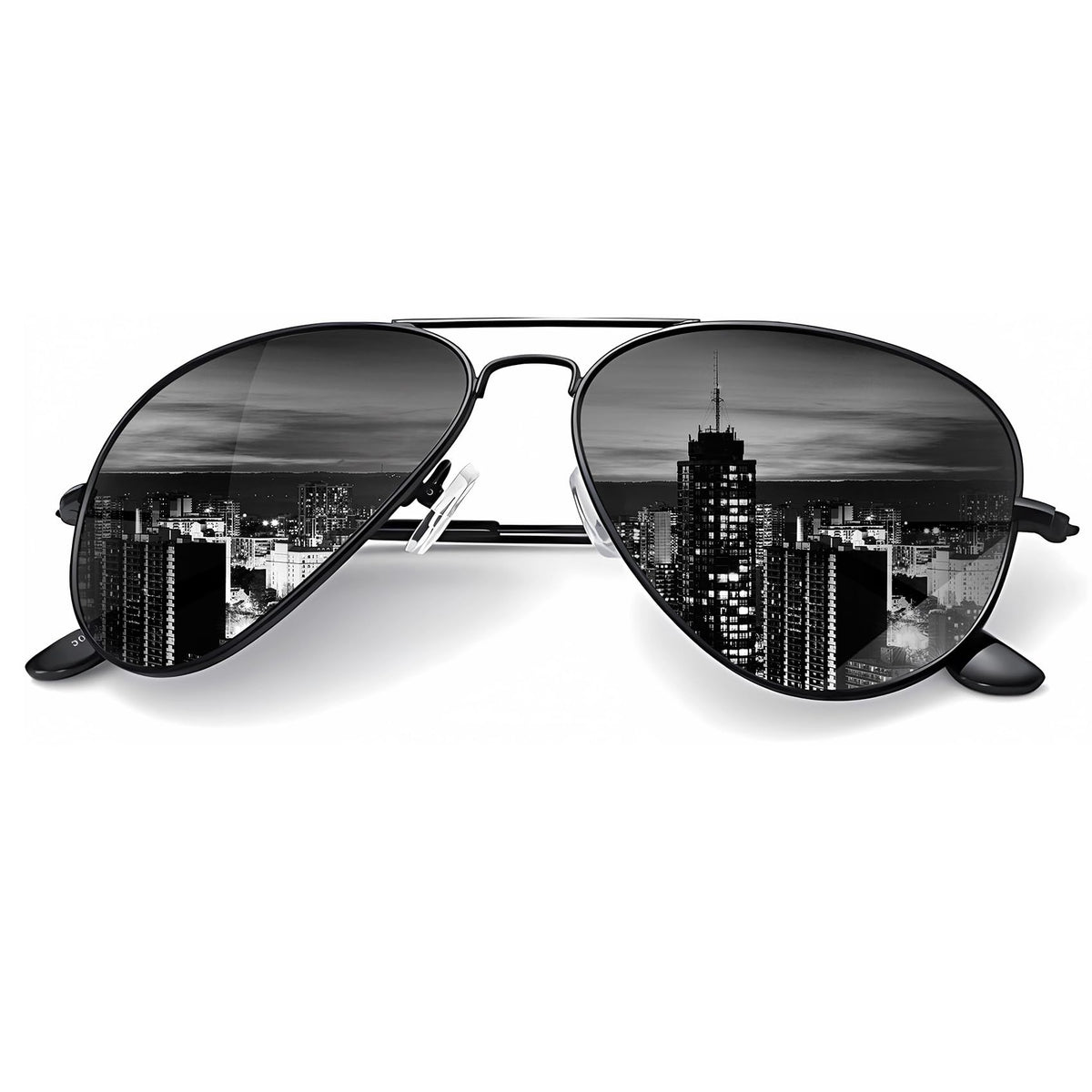 KALIYADI Classic Aviator Sunglasses for Men Women Driving Sun glasses Polarized Lens UV Blocking