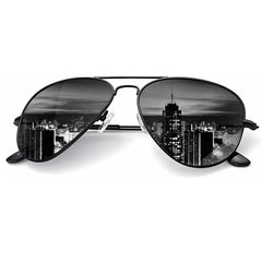 KALIYADI Classic Aviator Sunglasses for Men Women Driving Sun glasses Polarized Lens UV Blocking