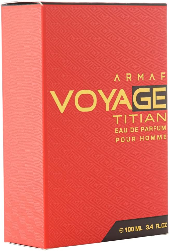 Armaf Voyage Titan Pour Homme Perfumes for Men Eau De Parfum 100ML For Him, New Launch