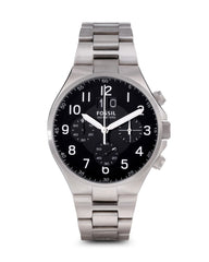 Fossil Men's CH2902 Qualifier Chronograph Stainless Steel Watch - Silver-Tone