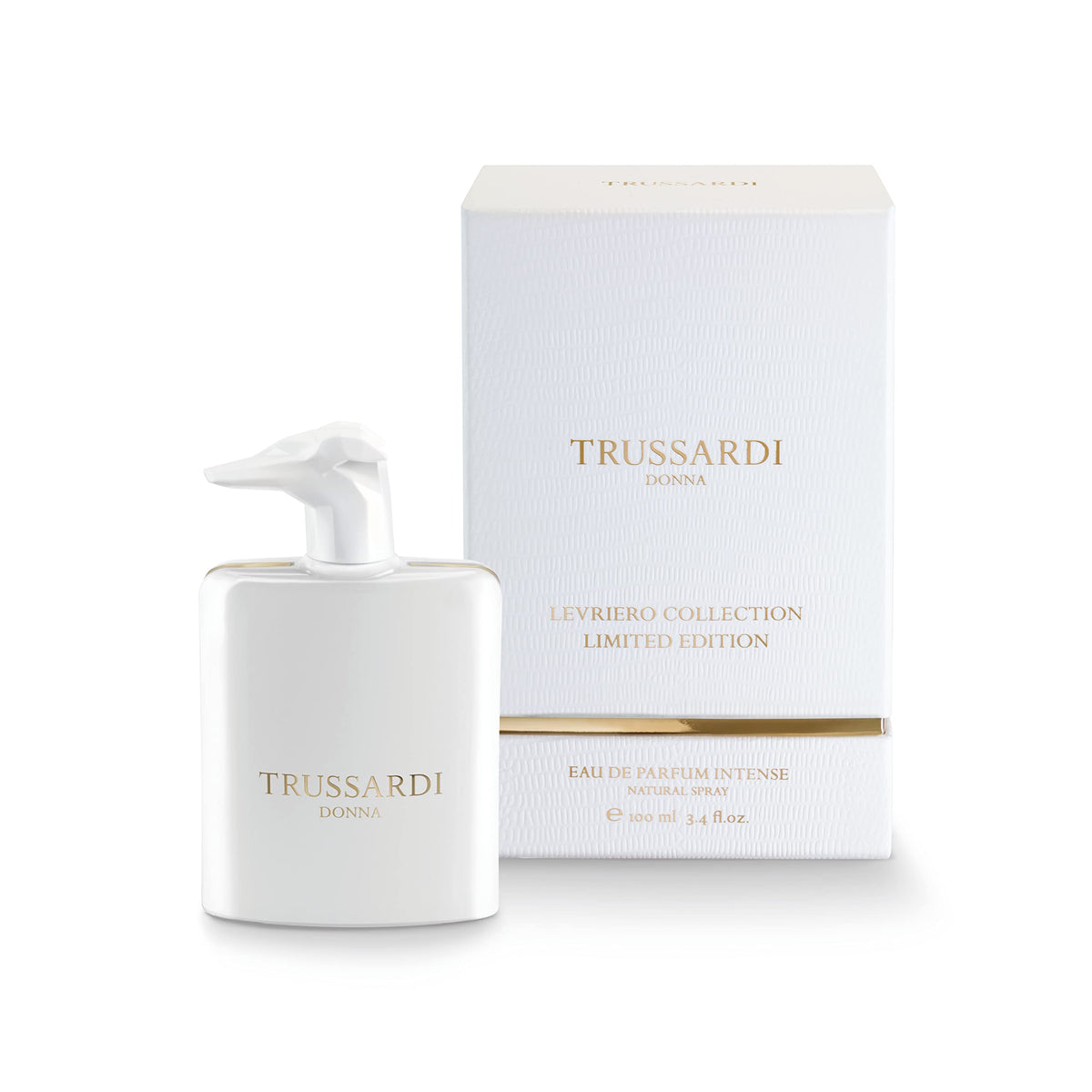 TRUSSARDI DONNA LEVRIERO COLLECTION LTD EDITION EDP INTENSE 100 ML NATURAL SPRAY FOR WOMEN