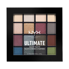 NYX PROFESSIONAL MAKEUP Ultimate Shadow Palette, Smokey And Highlight 01, 0.02 Ounce (Pack Of 1)